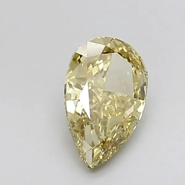 1.09ct Pear Natural Diamond (Colour Yellow, Clarity VS1, IGI Certified)