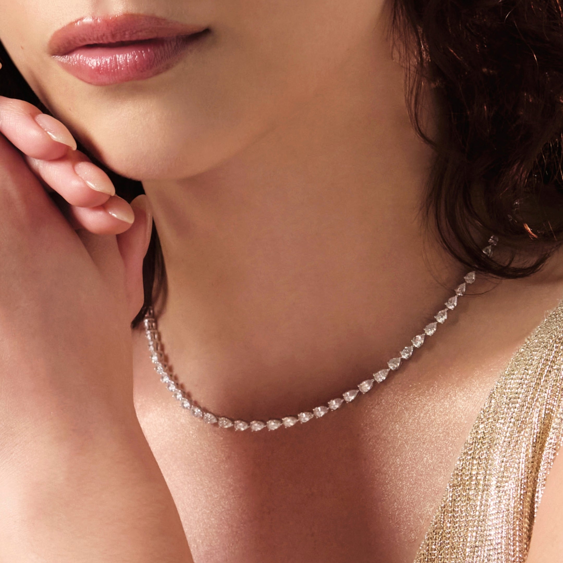 Collana con diamanti HYACIN