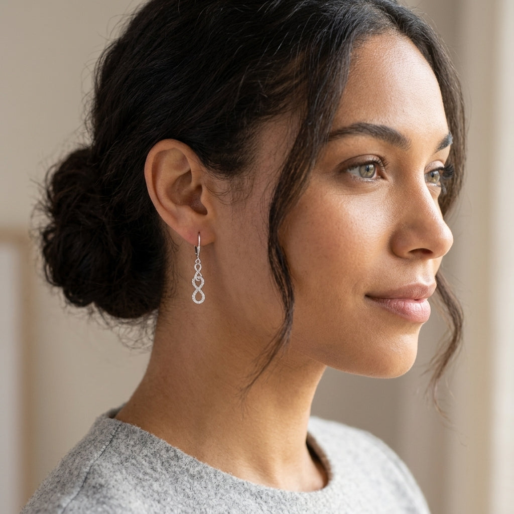 INFI Boucles d'oreille en diamant