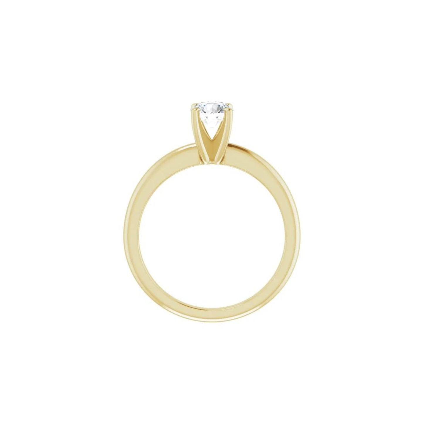 GOLDEN WINGS SOLITAIRE RING 