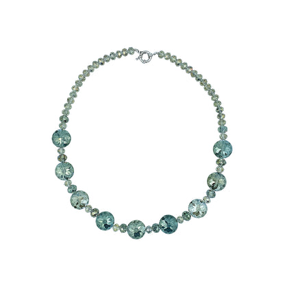 CINZI CRYSTAL GLASS NECKLACE