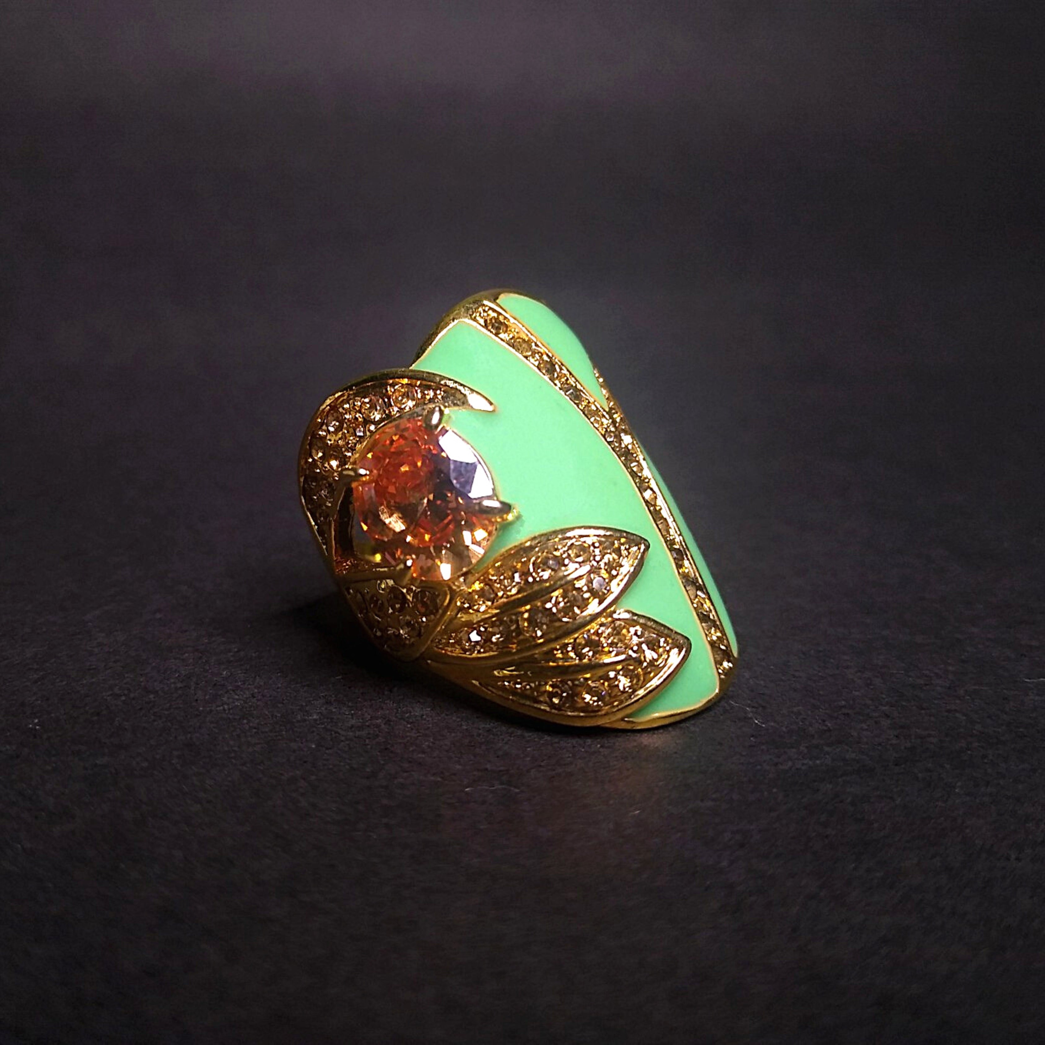 TEREZA CZECH CRYSTAL RING