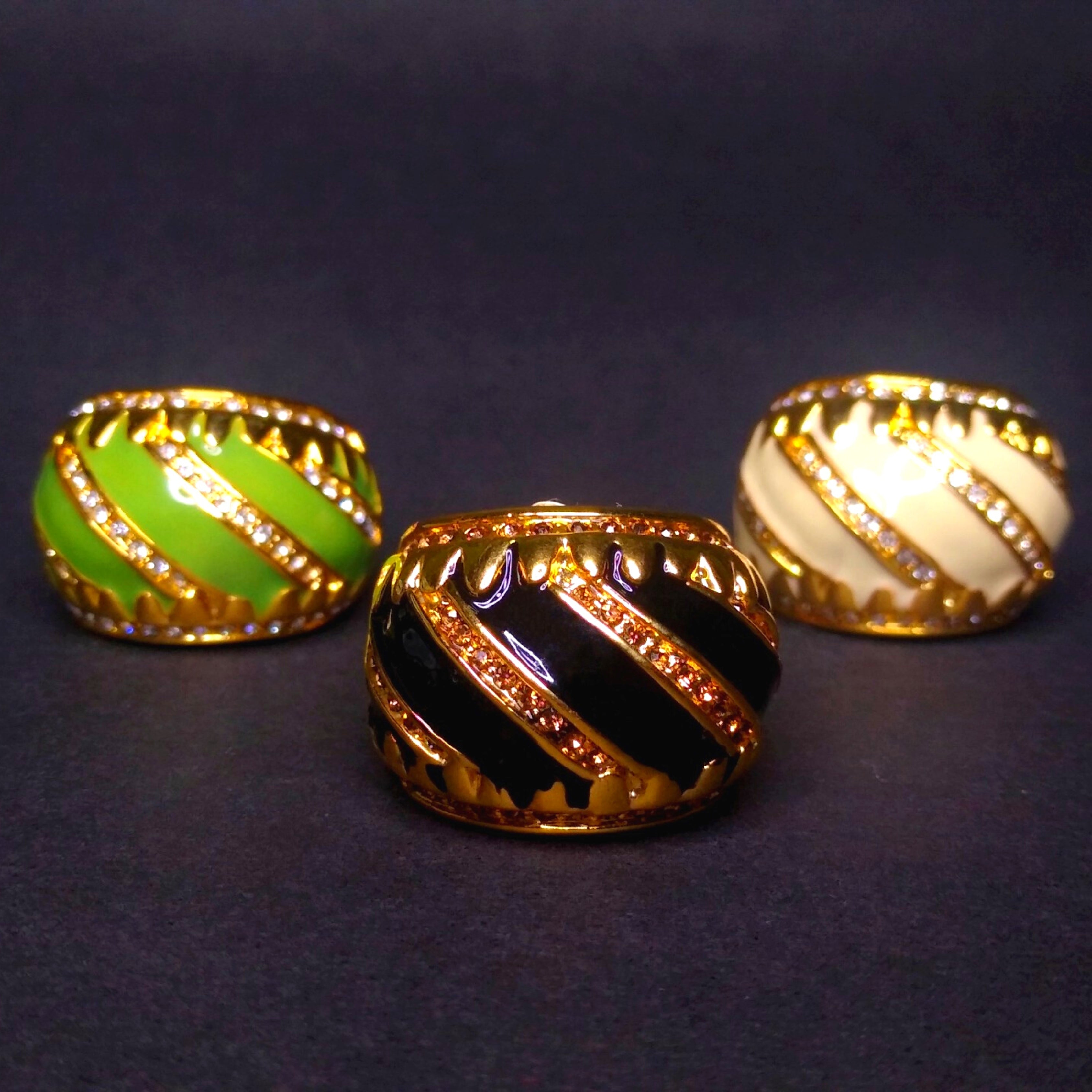 MATKA CZECH CRYSTAL RING