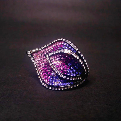 Shrove anillo de cristal checo