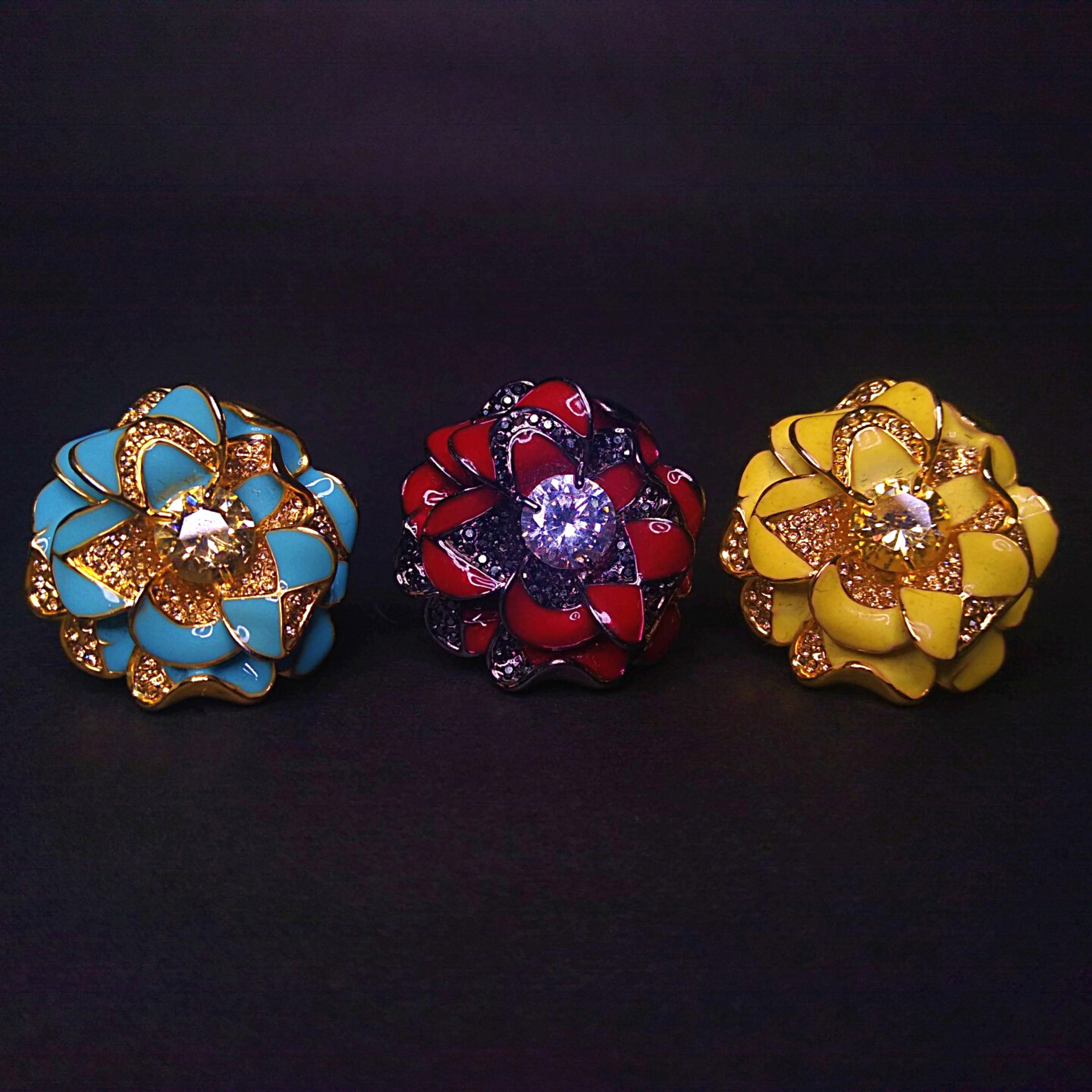 MOSO CZECH CRYSTAL RING 