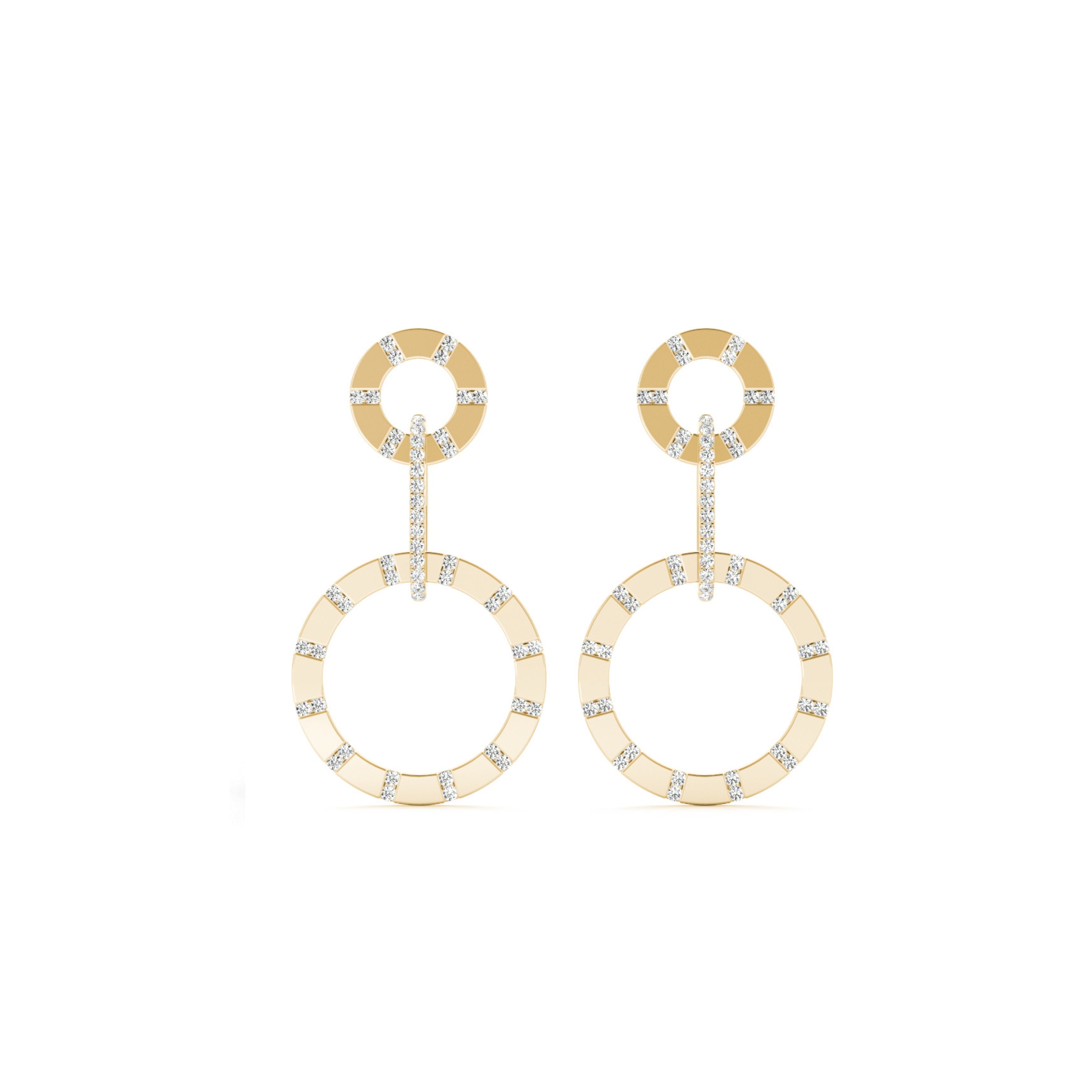ASTER Diamond Earrings - MIKING LLC