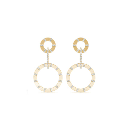 Boucles d'oreille en diamant ASTER