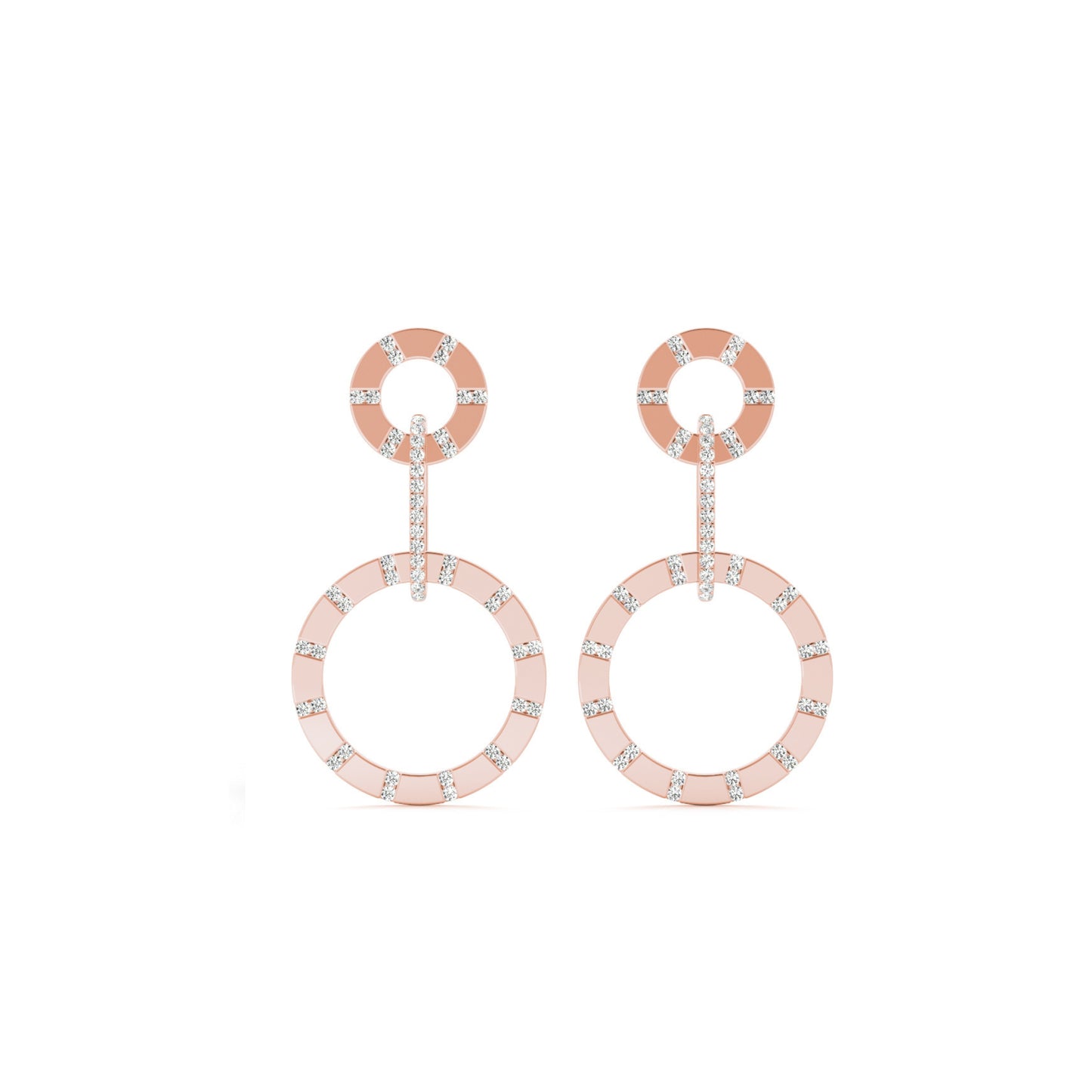 Boucles d'oreille en diamant ASTER