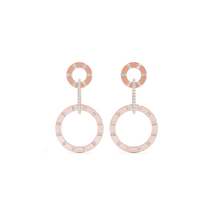 Boucles d'oreille en diamant ASTER