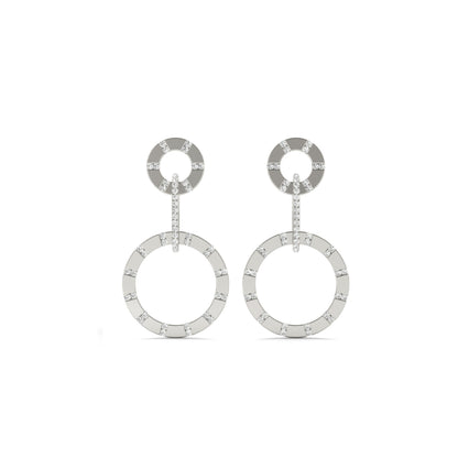 Boucles d'oreille en diamant ASTER