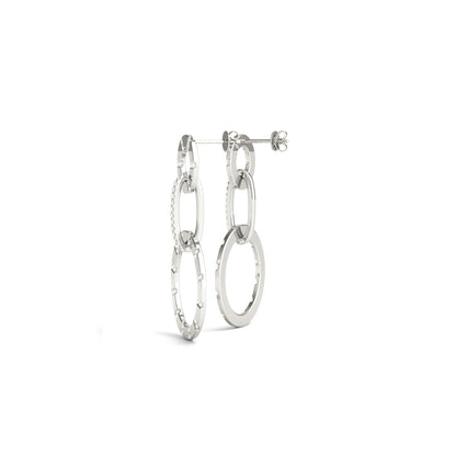 Boucles d'oreille en diamant ASTER