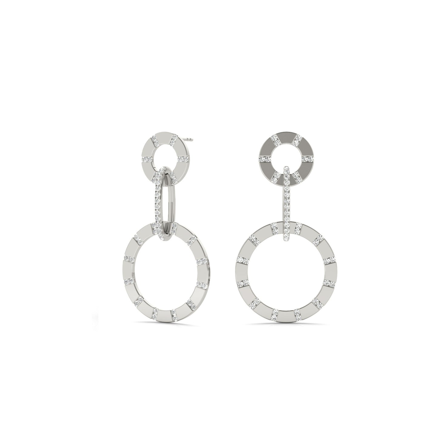 Boucles d'oreille en diamant ASTER