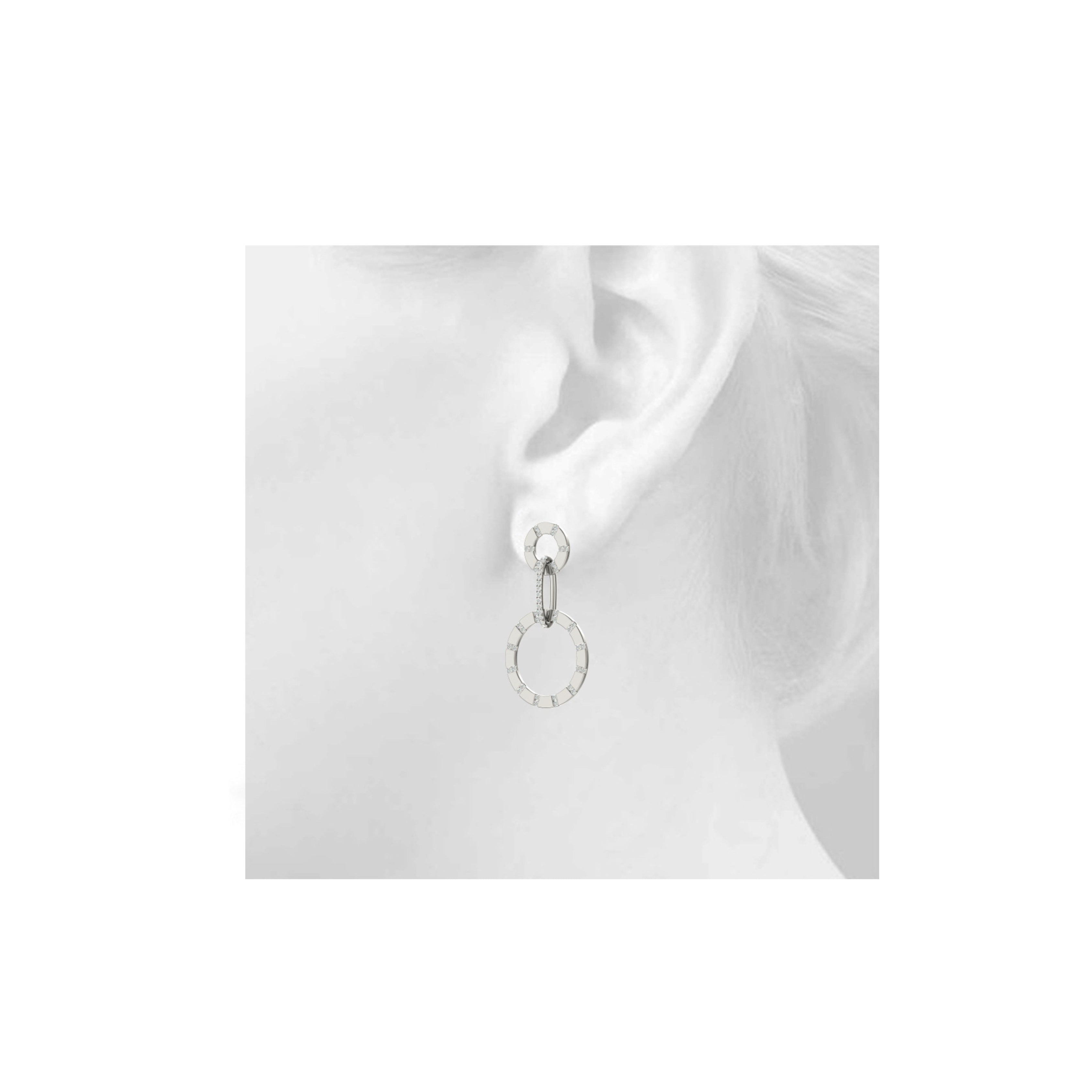 ASTER Diamond Earrings - MIKING LLC