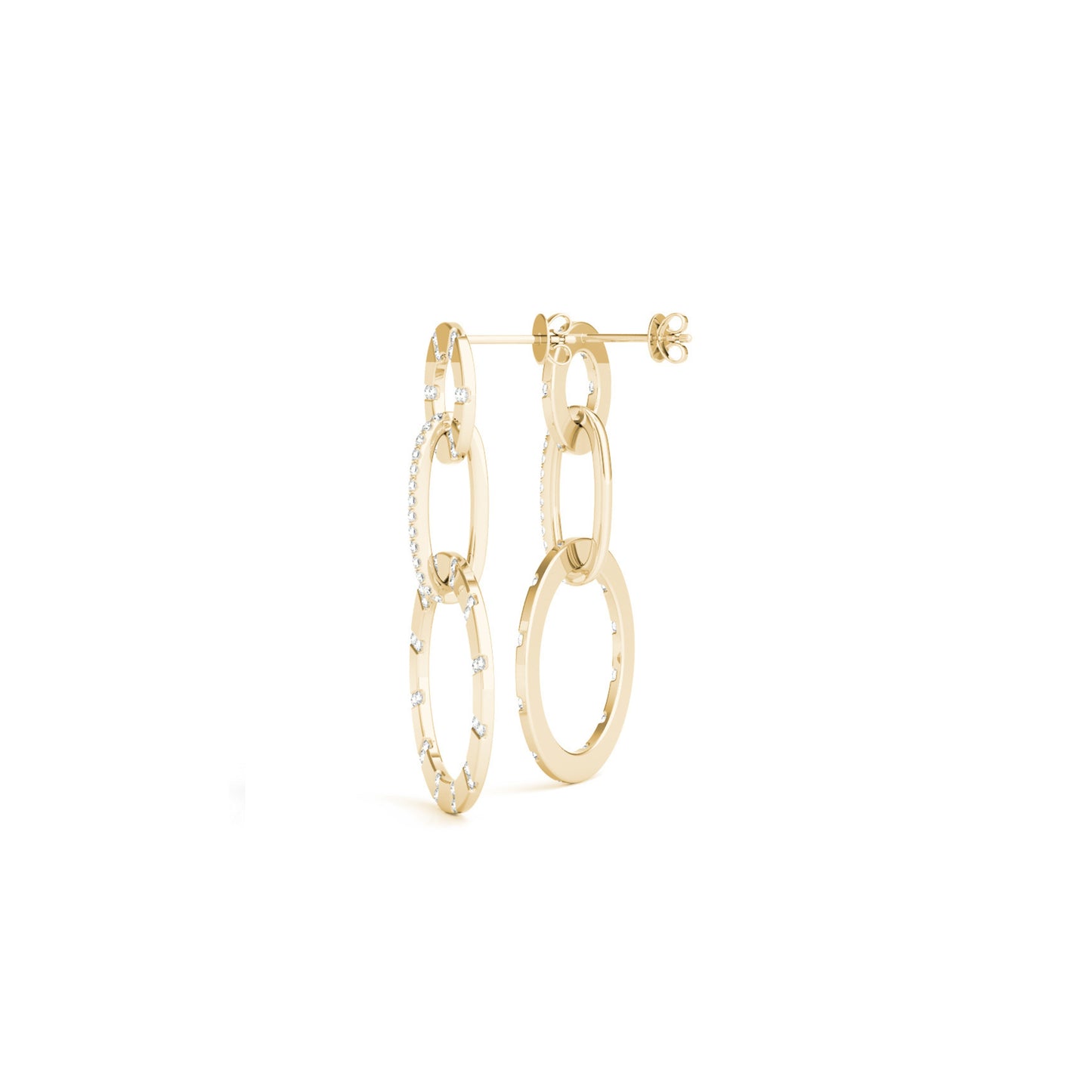 Boucles d'oreille en diamant ASTER