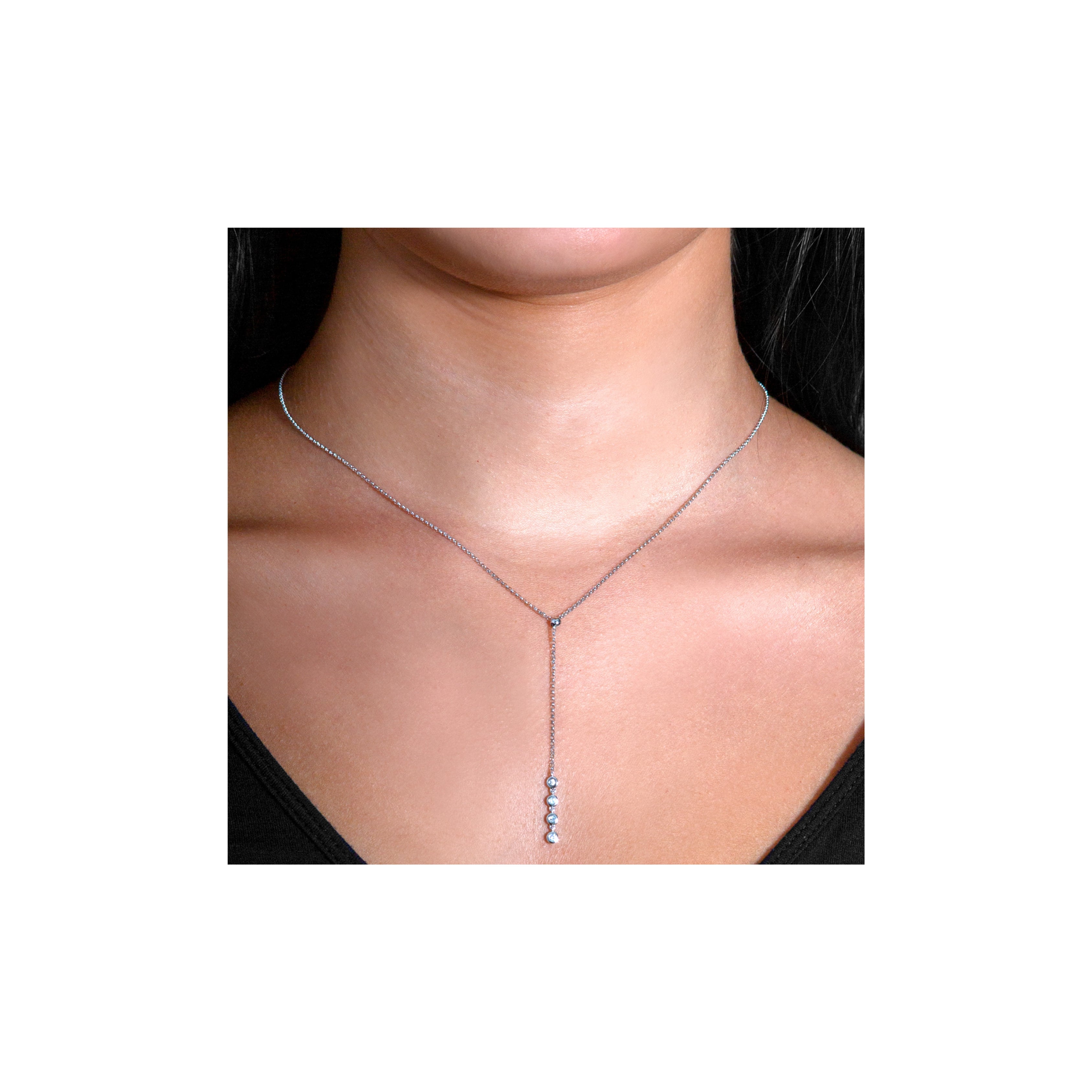 AMSTERN Diamond Necklace - MIKING LLC