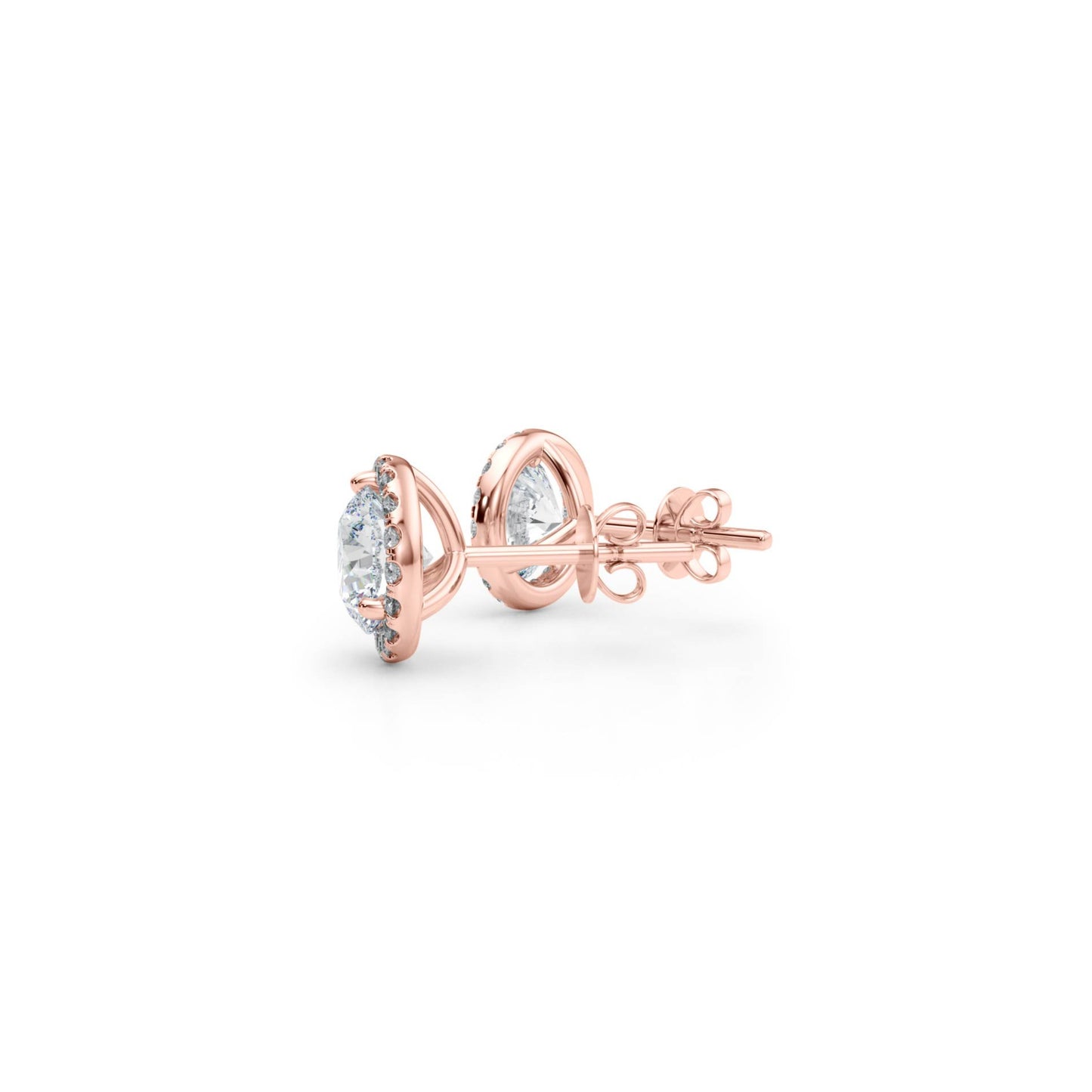 SUSTAV Boucles d'oreilles en diamant 