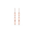 UMO Diamond Long Earrings - MIKING LLC