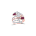 BOA DIAMOND RUBY RING 