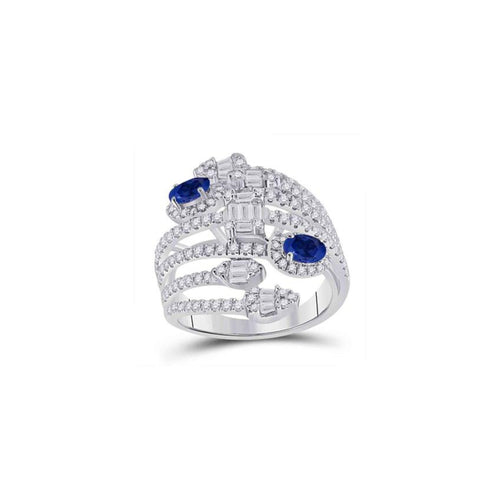BOA DIAMOND SAPPHIRE RING