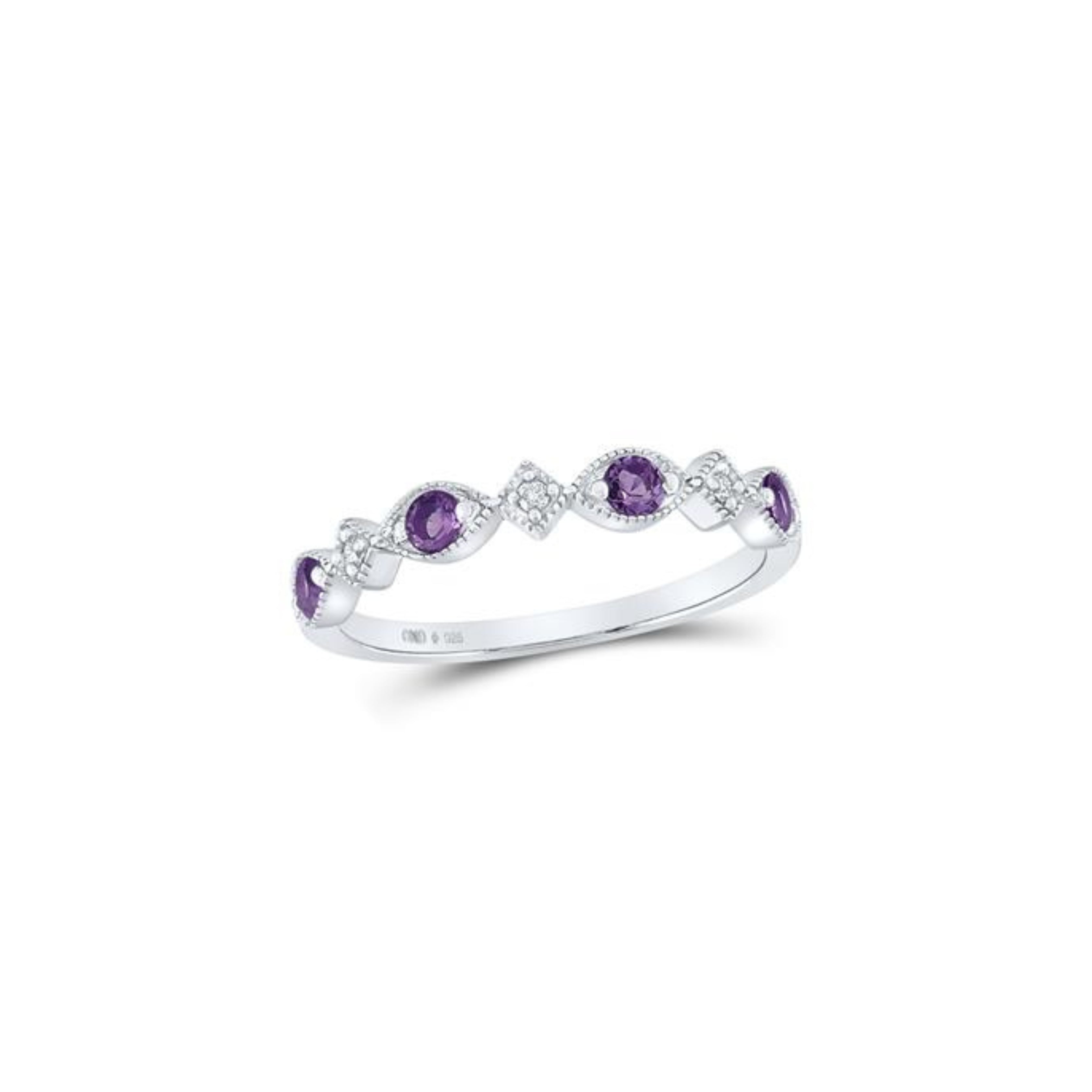 DULUTH AMETHYST BAND DIAMOND 