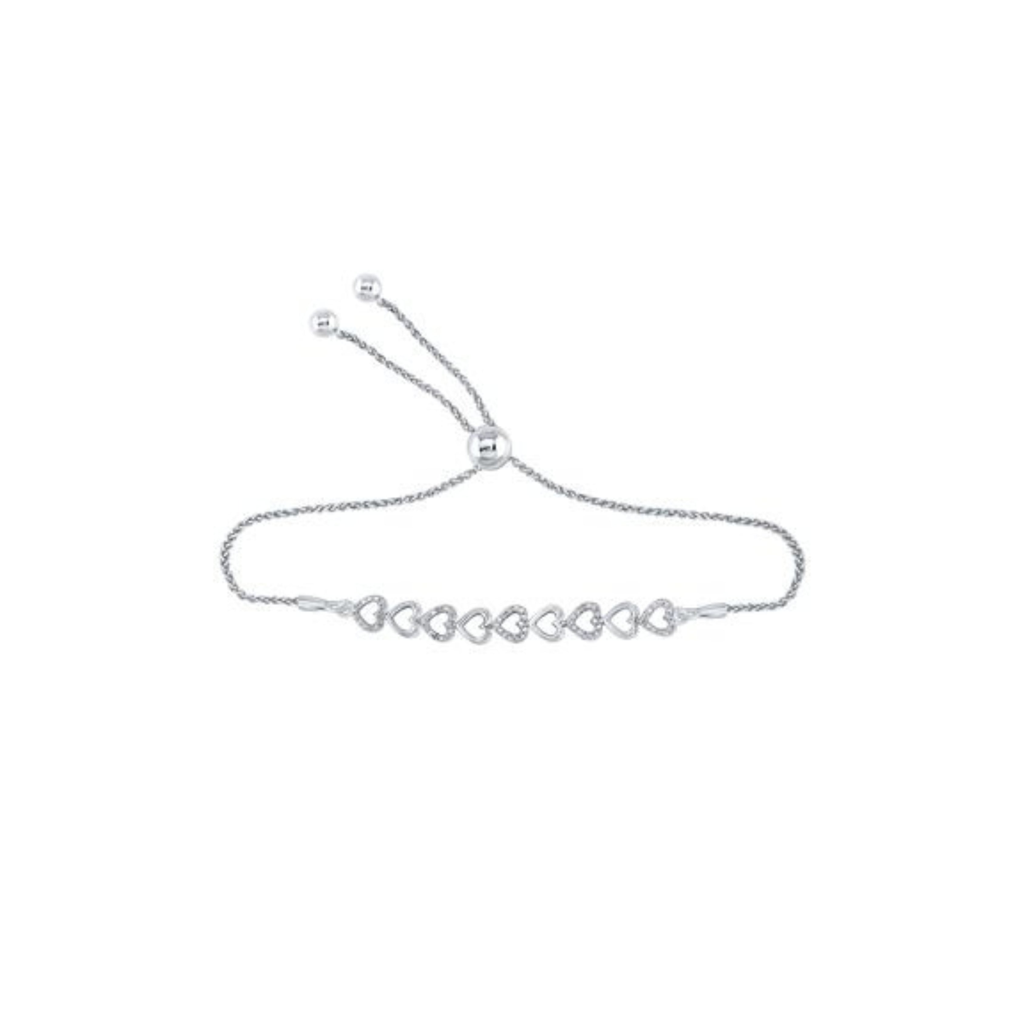 HEARTS DIAMOND BRACELET