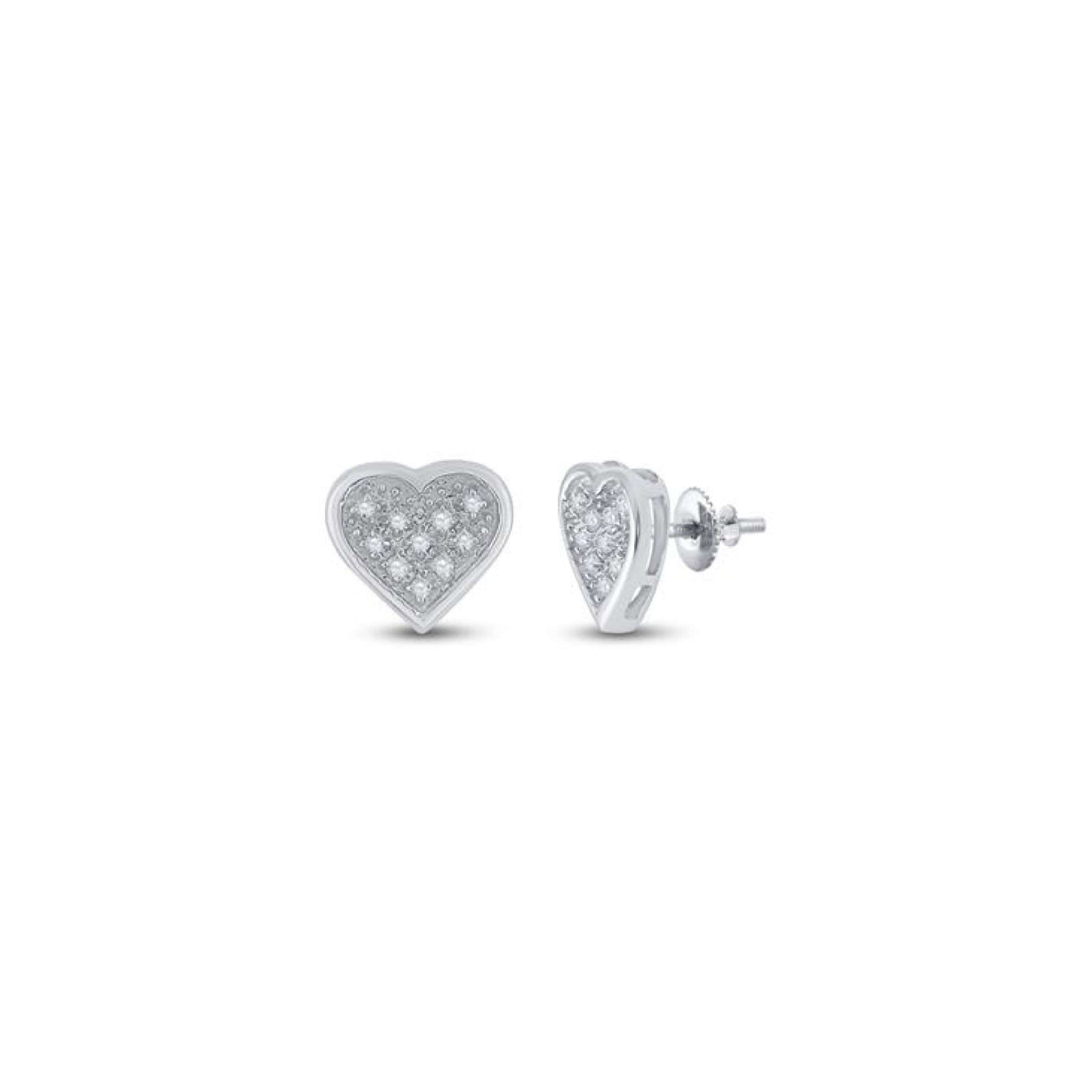 TON COEUR Diamond Earrings - MIKING LLC