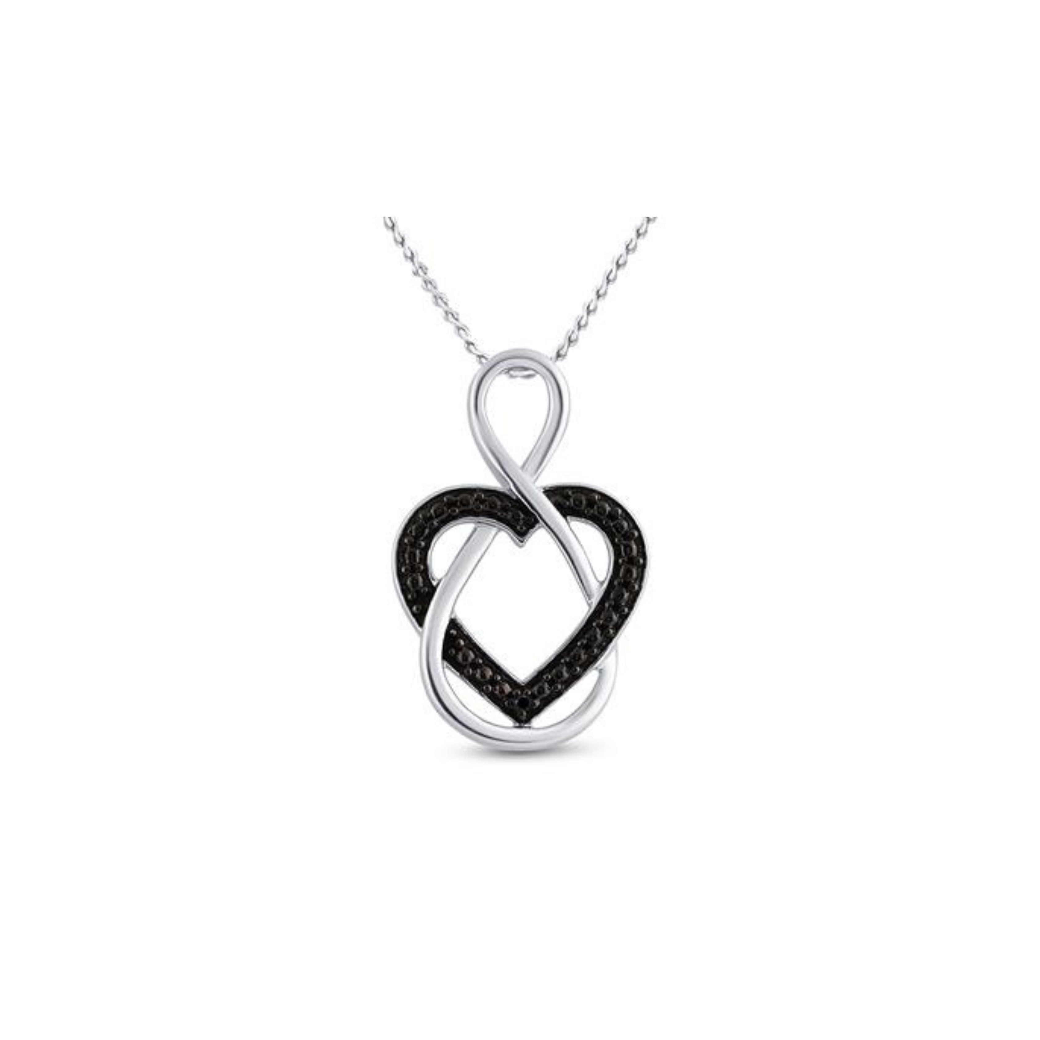 TOGETHER Black Diamond Pendant - MIKING LLC