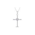CHRISTIAN CROSS DIAMOND PEDANT 