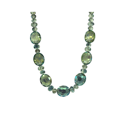 CINZI Collier en cristal de verre