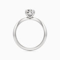 Pace Round Solitaire Lab-Grown Diamond Engagement Ring in Platinum