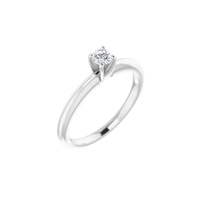 WINGS Diamond Solitaire Ring
