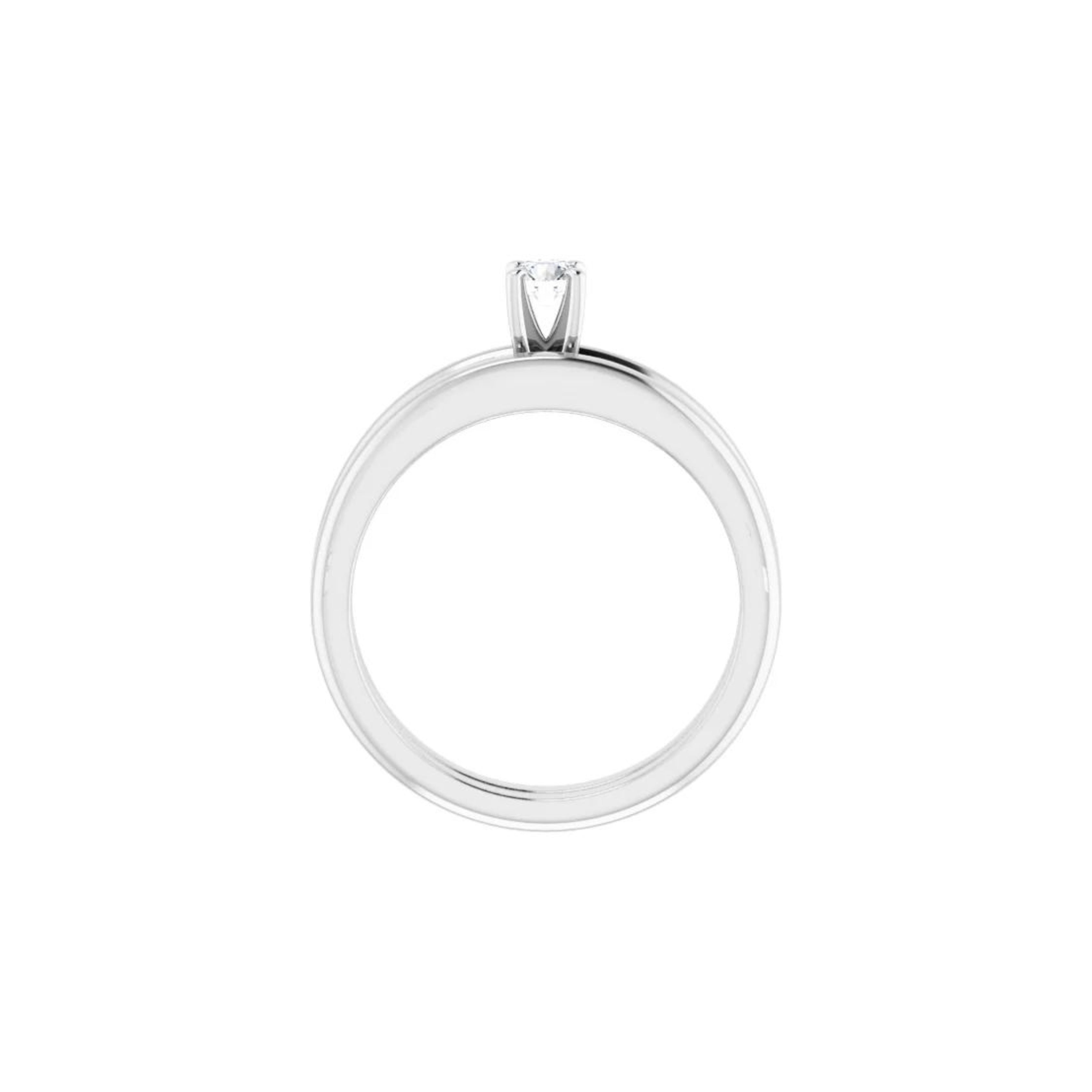 Miking WINGS Diamond Solitaire Ring - MIKING LLC