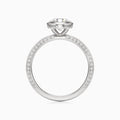 MAMA Lab-Grown Diamond Ring in 18K Gold Center Stone 0.70 ctw