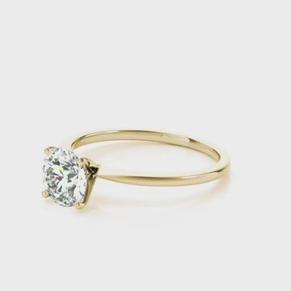 Miking WINGS Diamond Solitaire Ring