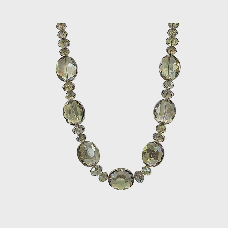 RICERA CRYSTAL NECKLACE