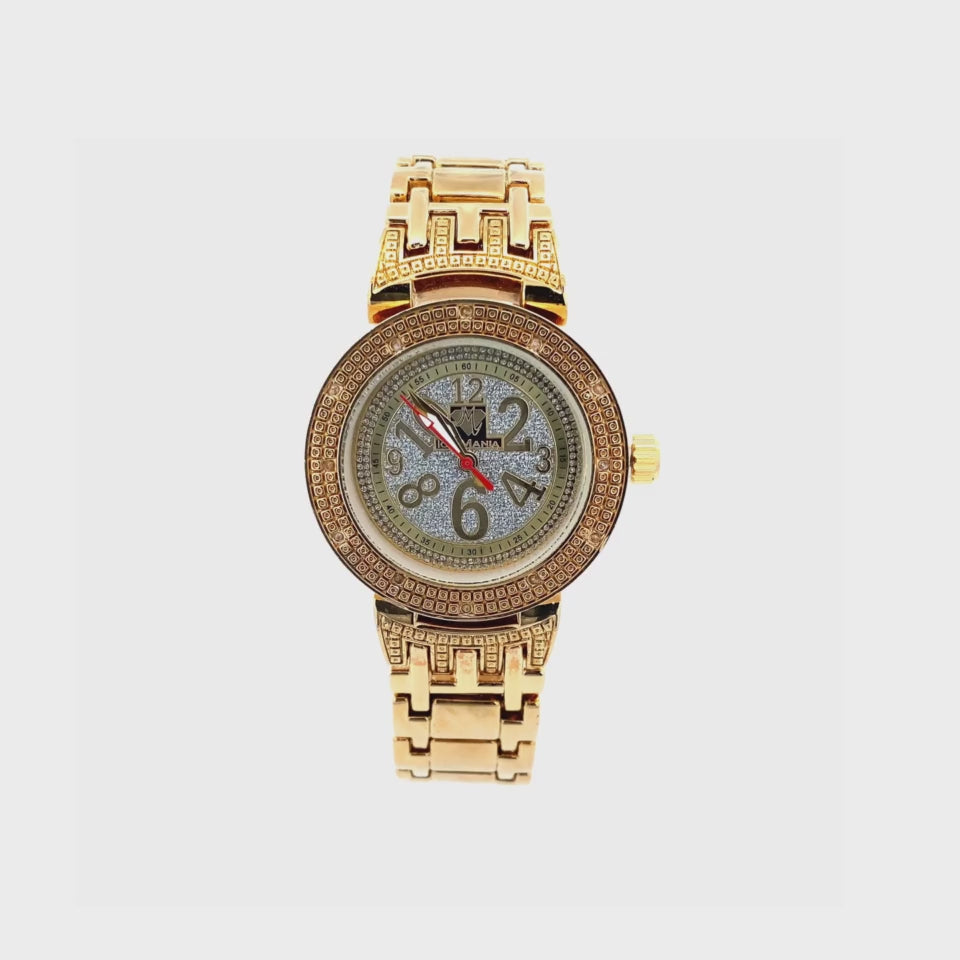 NUMBER SOUP DIAMOND WATCH GOLD