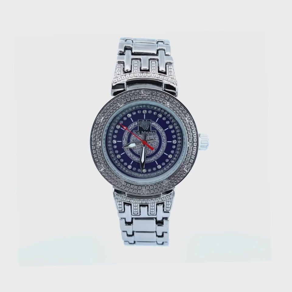 ROYAL BAND DIAMOND WATCH SILVER