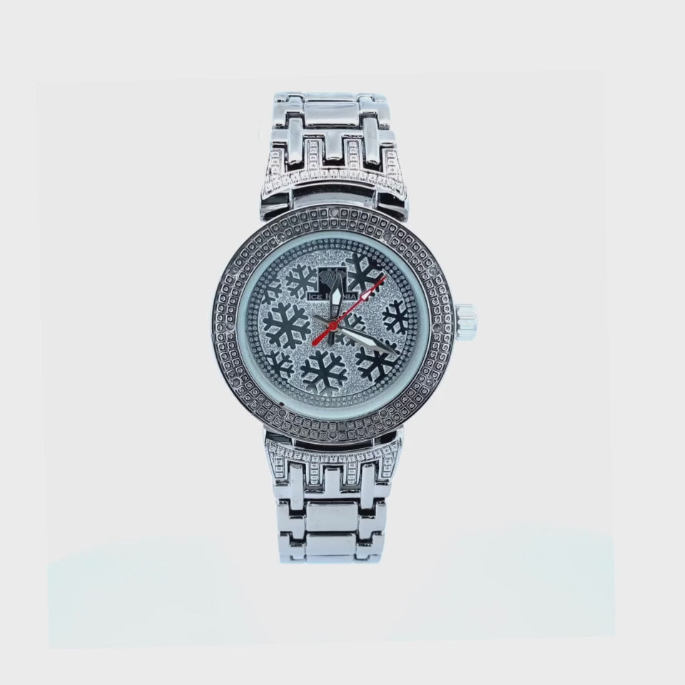 WINTER DIAMOND WATCH SILVER
