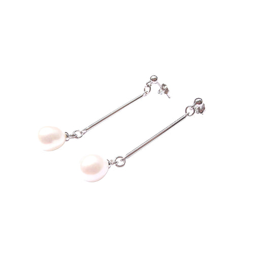 EXCELSIOR Pearl Earrings - MIKING LLC