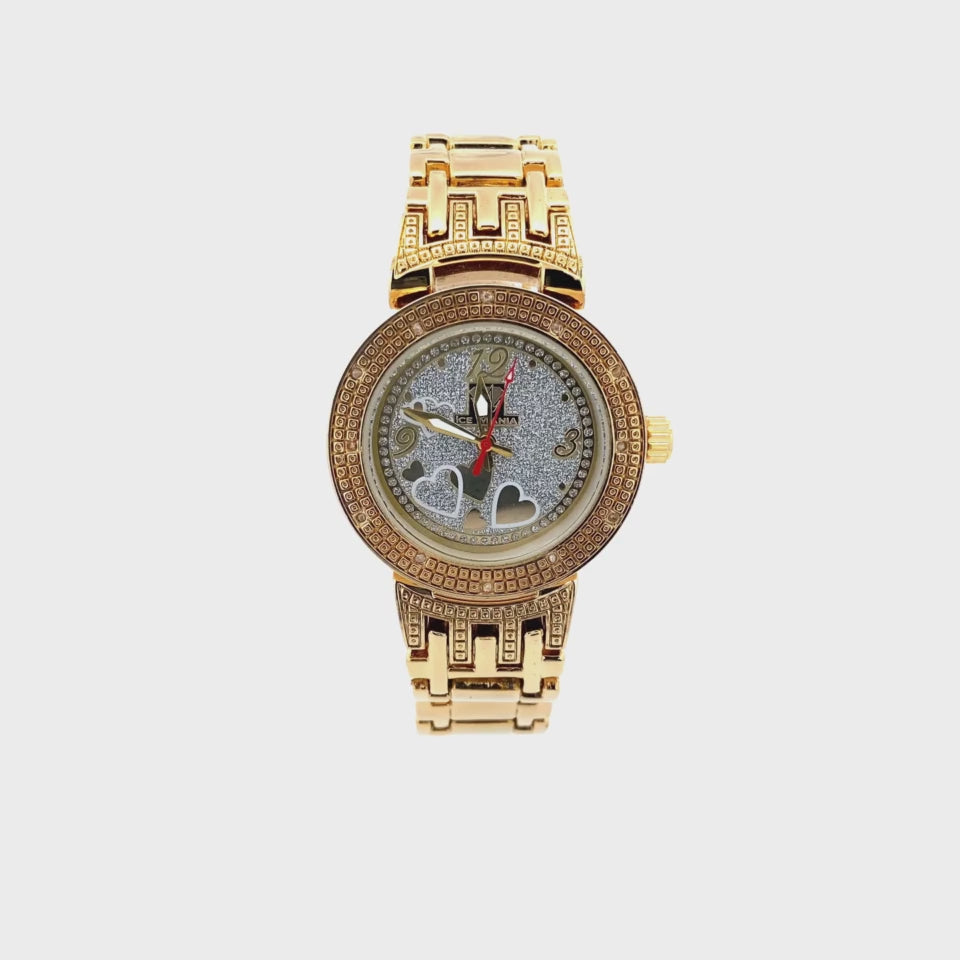 LOVE DIAMOND WATCH GOLD