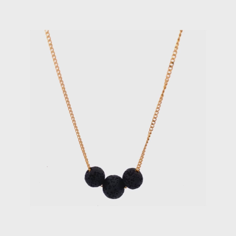 MARS LAVA NECKLACE GOLDEN