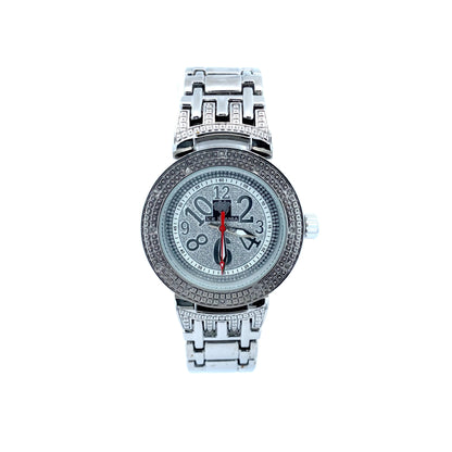 NUMBER SOUP DIAMOND WATCH SILVER