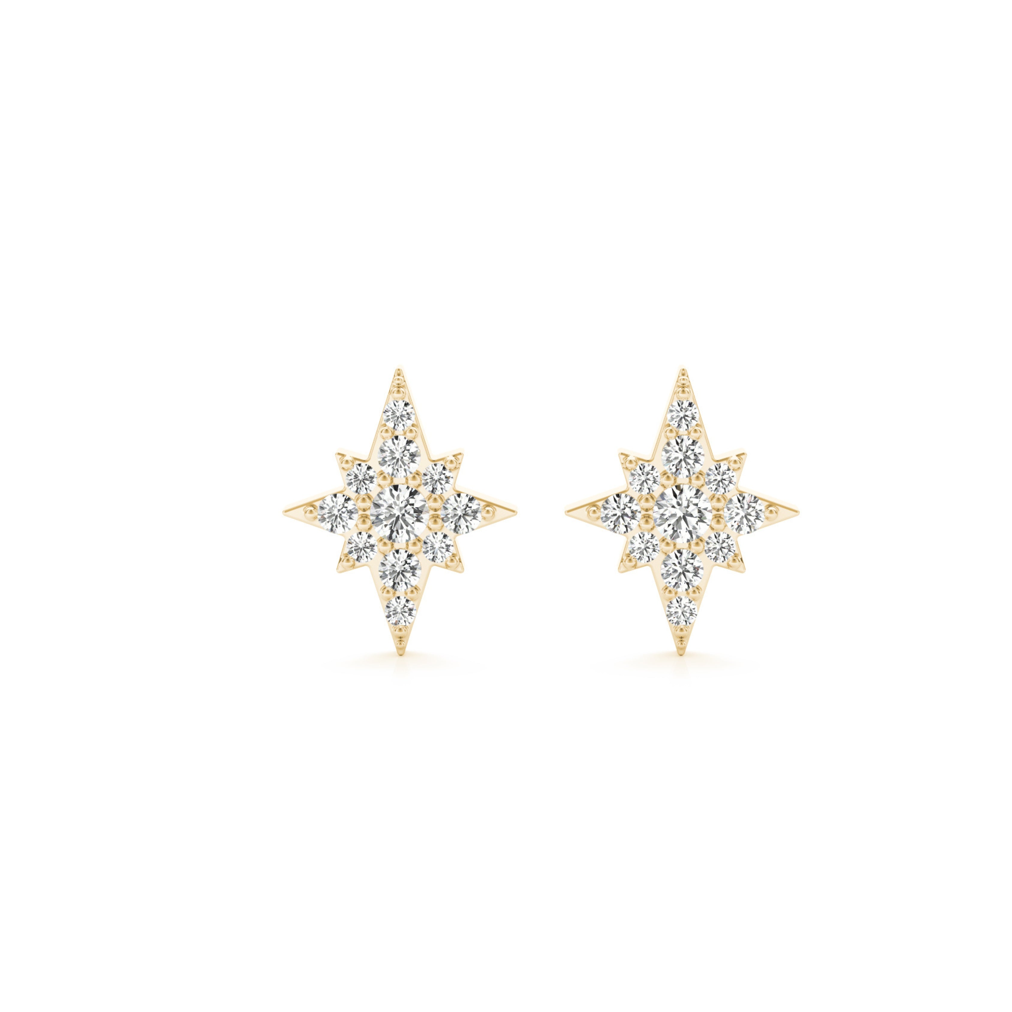 ALPHA Diamond Earrings - MIKING LLC