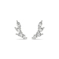 PEGASUS Diamond Earrings White 