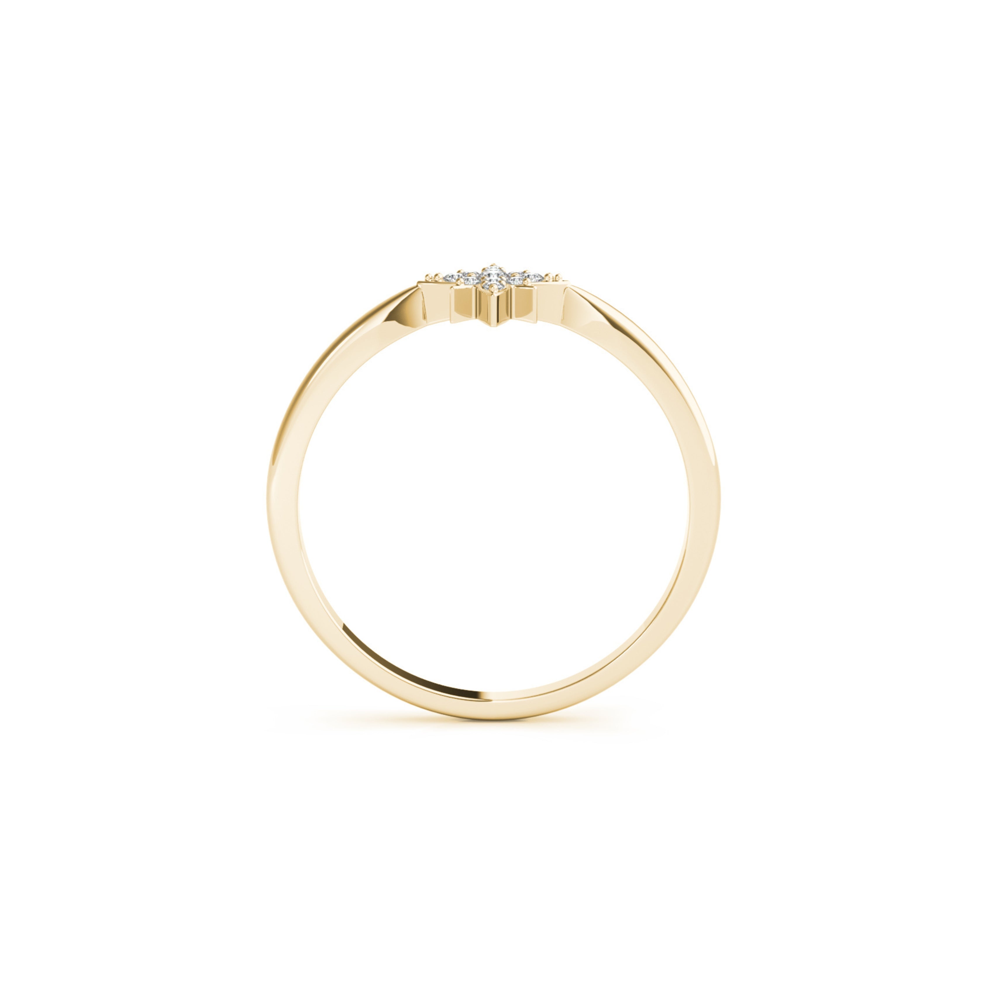 ALPHA DIAMOND RING YELLOW