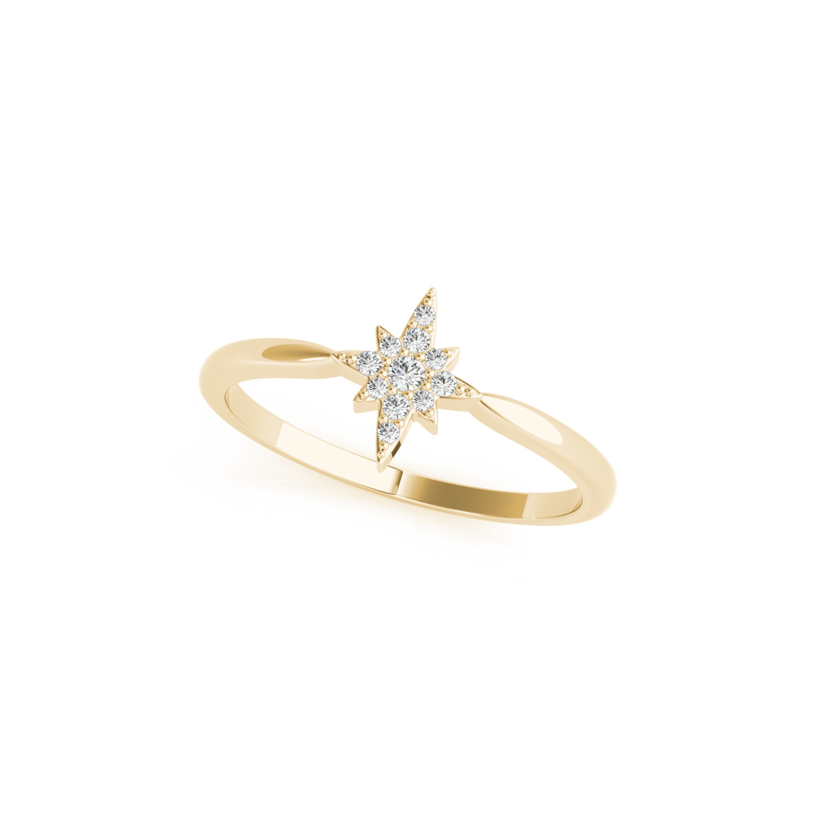 ALPHA DIAMOND RING YELLOW
