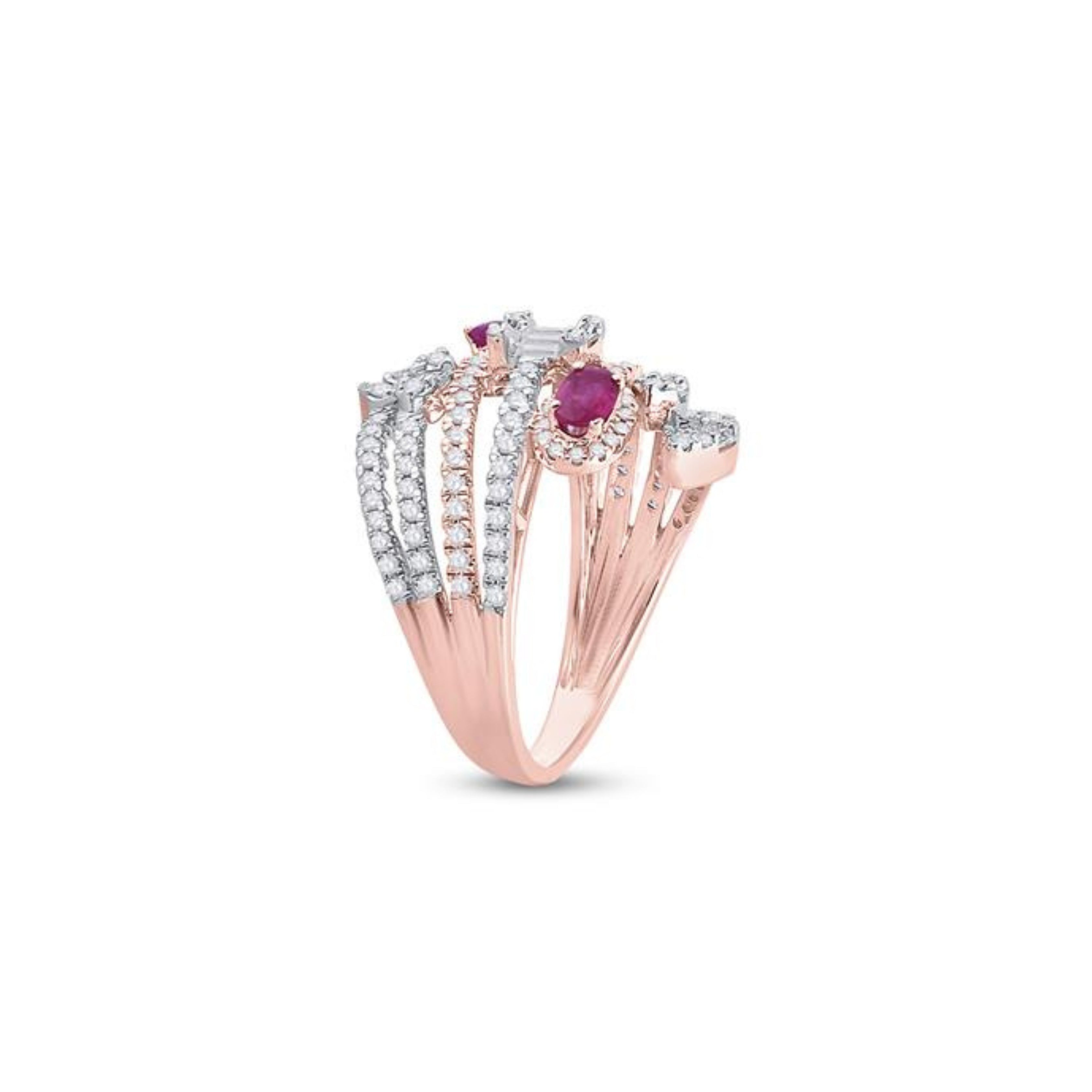 BOA DIAMOND RING ROSE