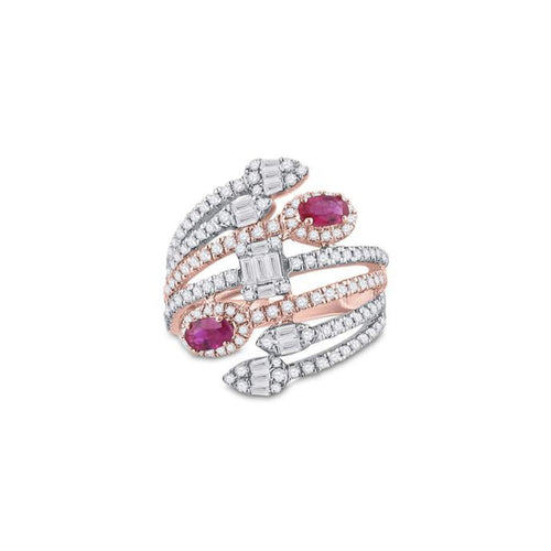 BOA DIAMOND RING ROSE