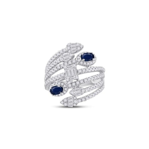 BOA DIAMOND SAPPHIRE RING