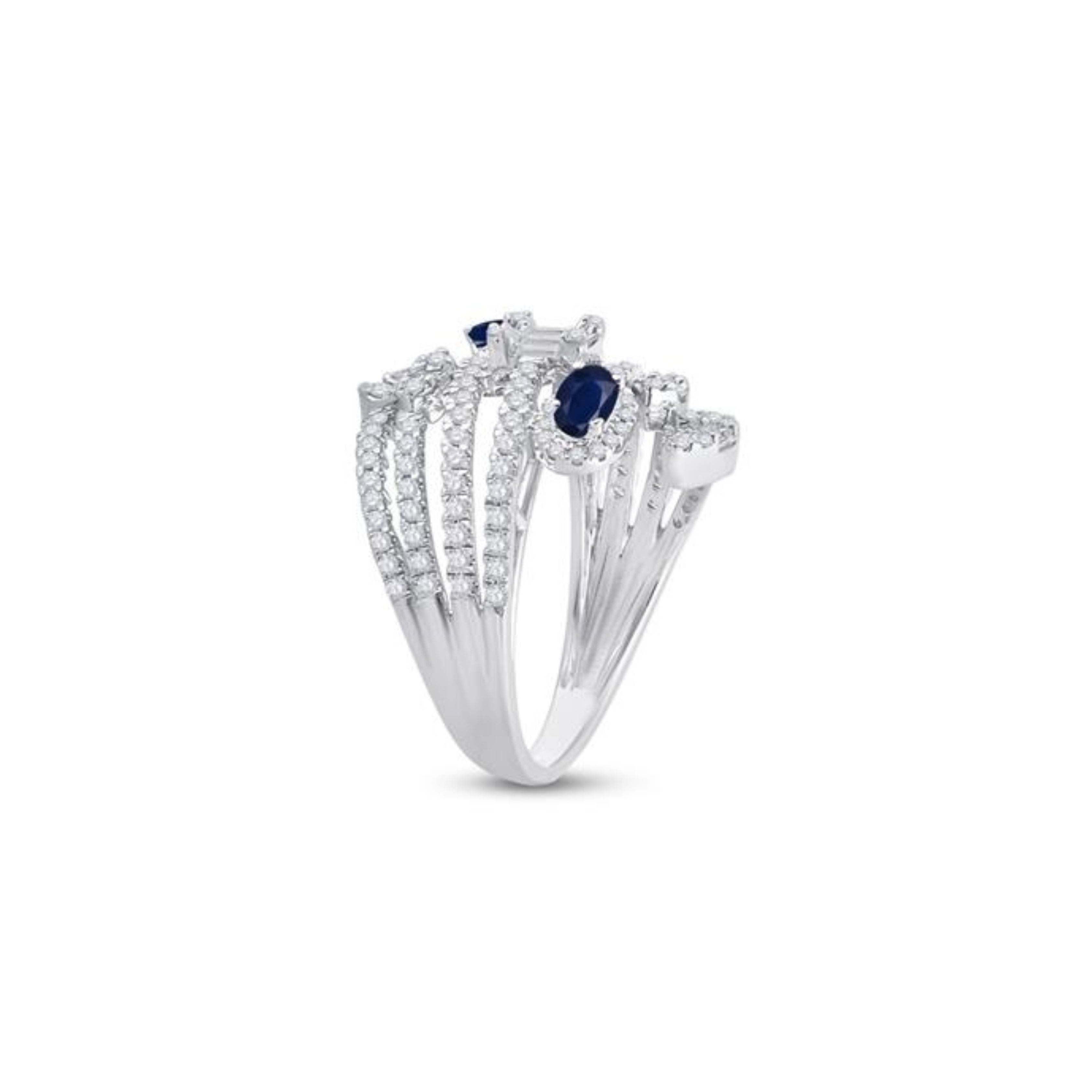 BOA DIAMOND SAPPHIRE RING